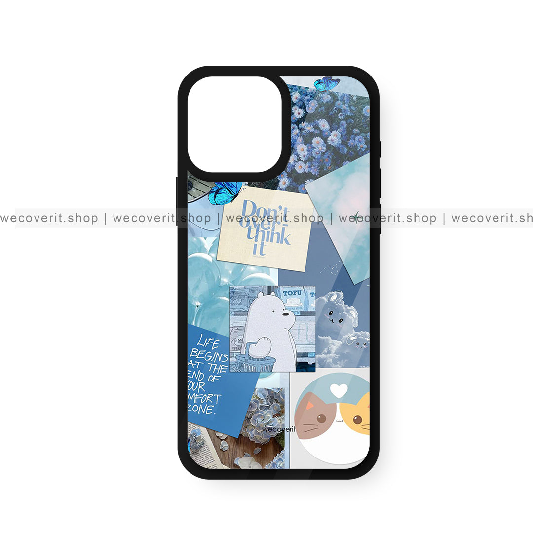 Aesthetic In Blue Mobile Cover