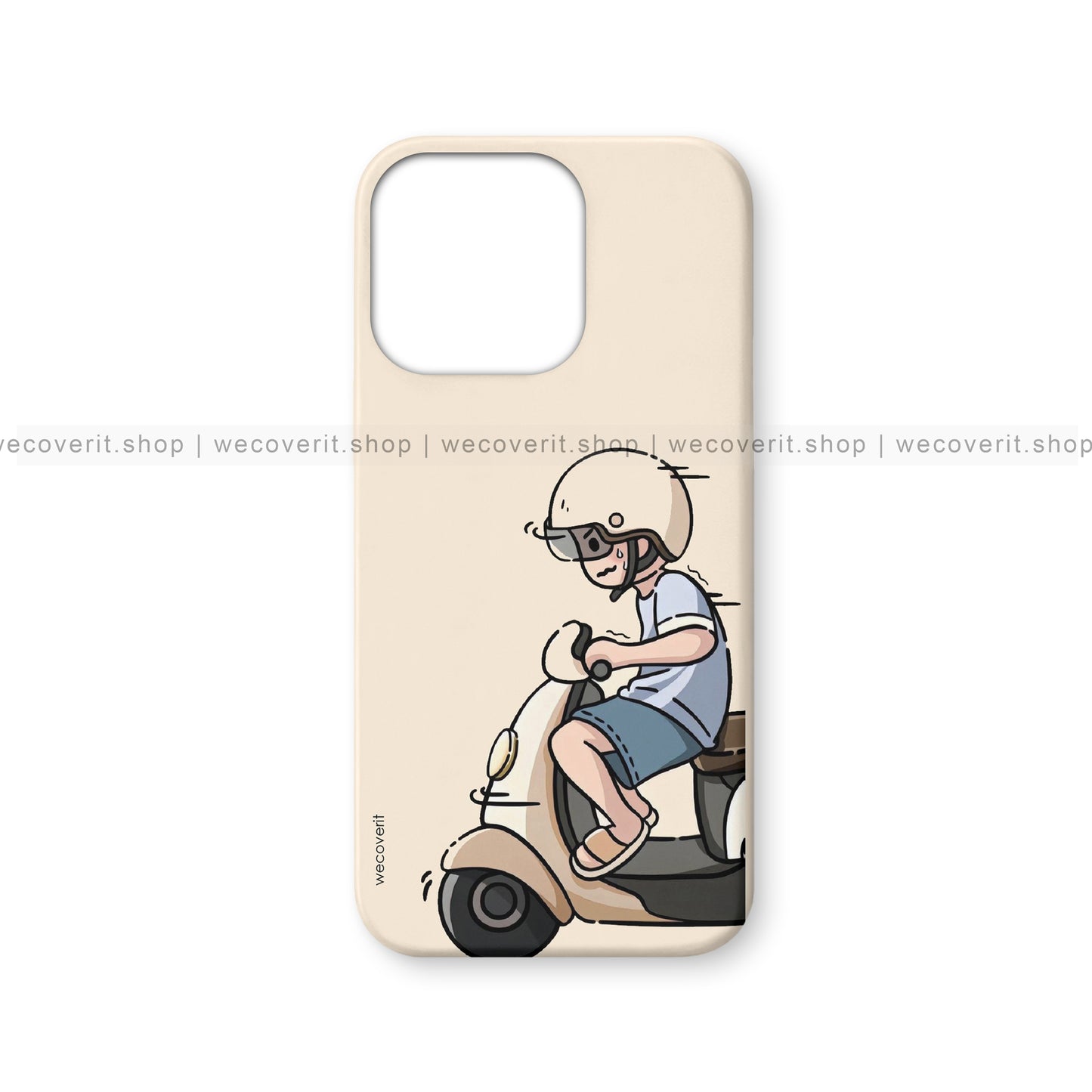 Boy Riding Bike Couple Pair Mobile Cover