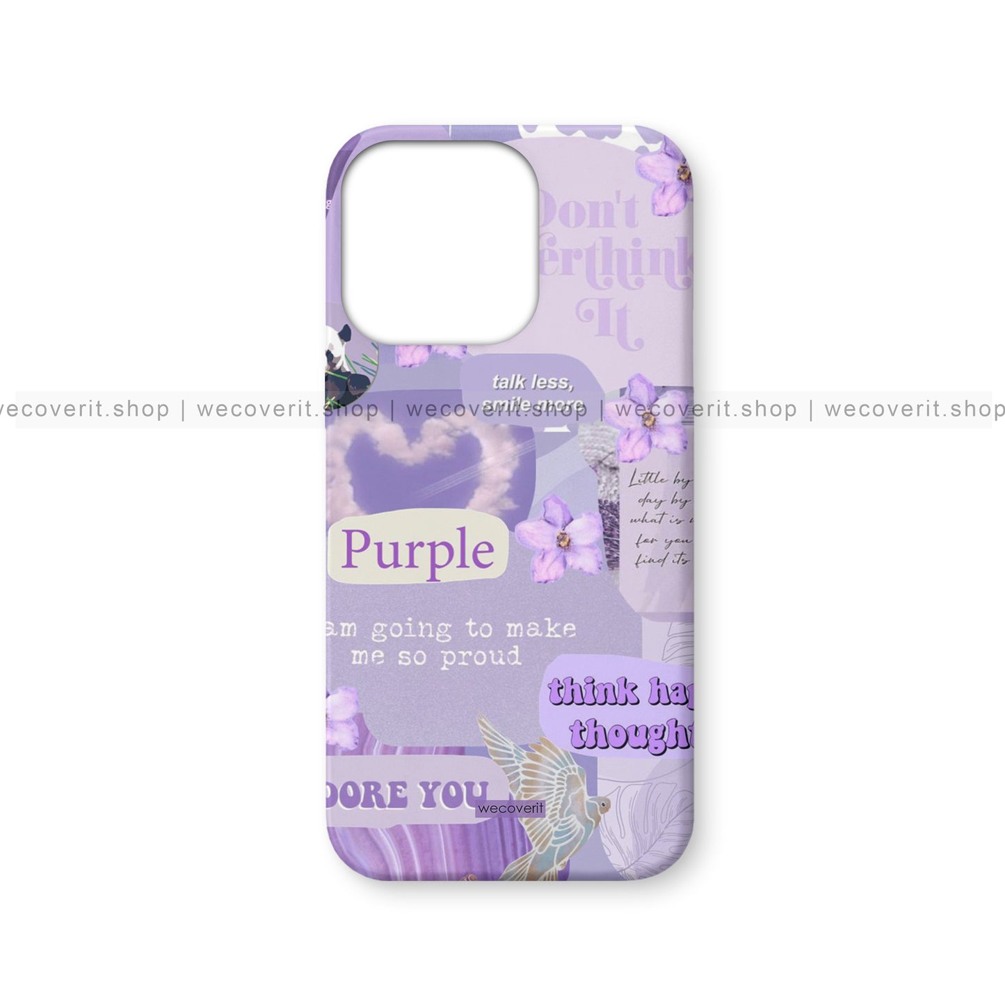 Purple Vibe Aesthetic Mobile Cover