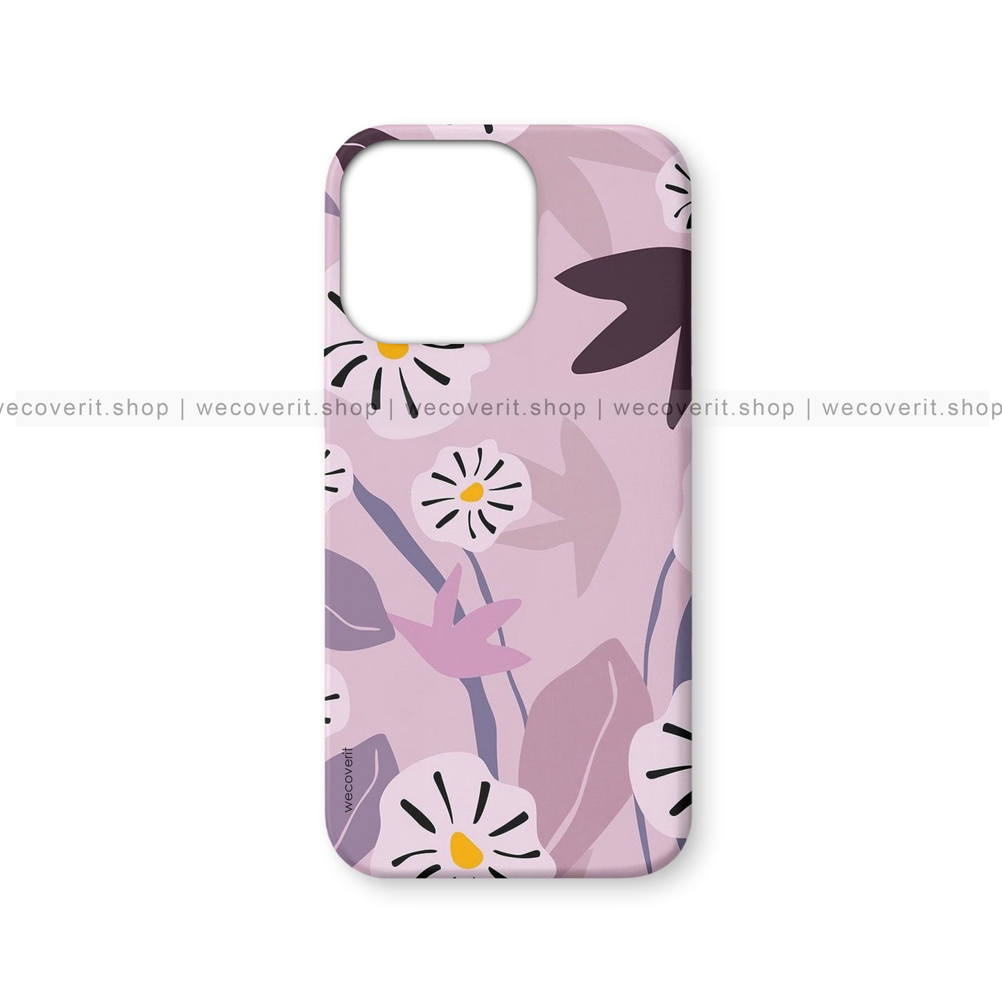 Aesthetic Pink Flowers Floral Mobile Cover