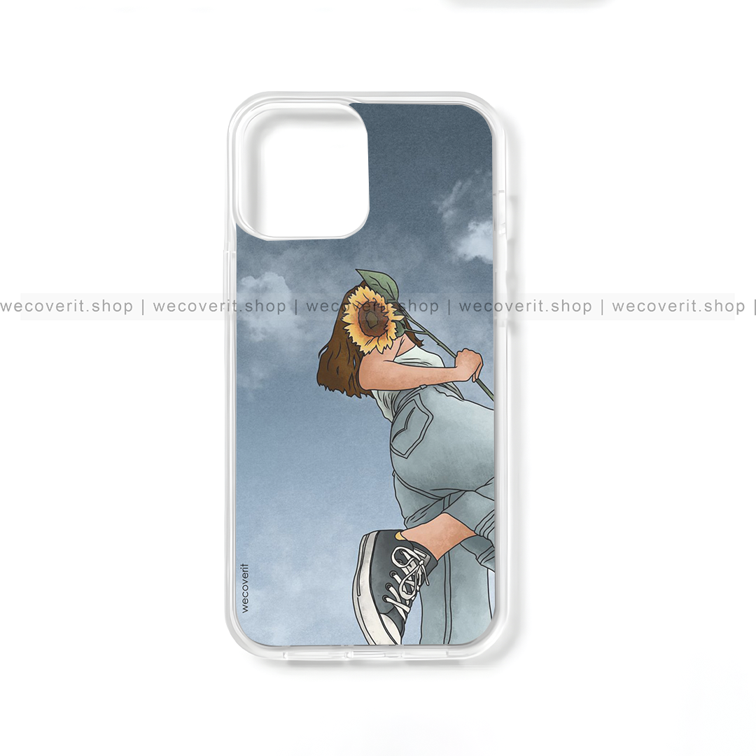 Independent Girl Illustration Mobile Cover