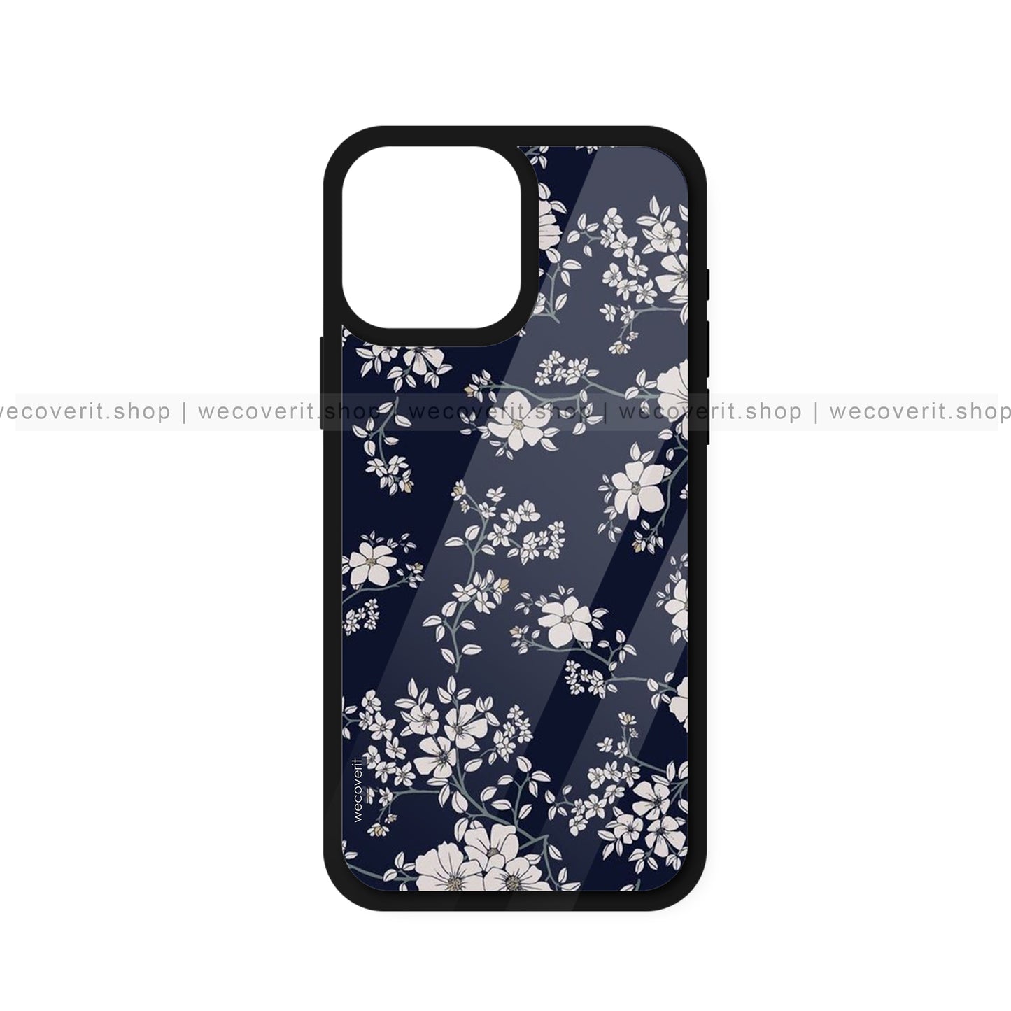 Dark Aesthetic Floral Mobile Cover