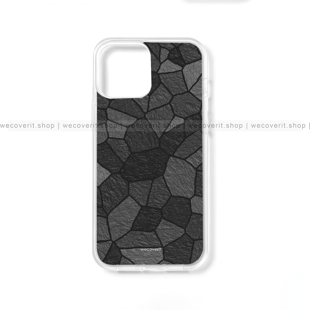 Black Shades Geometric Mobile Cover