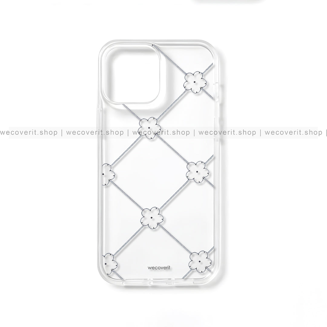 Flower Boxes Transparent Mobile Cover