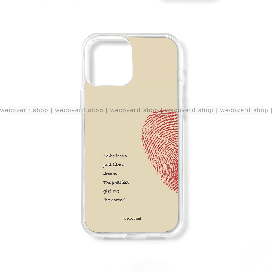 Half Heart For Him Couple Pair Mobile Cover