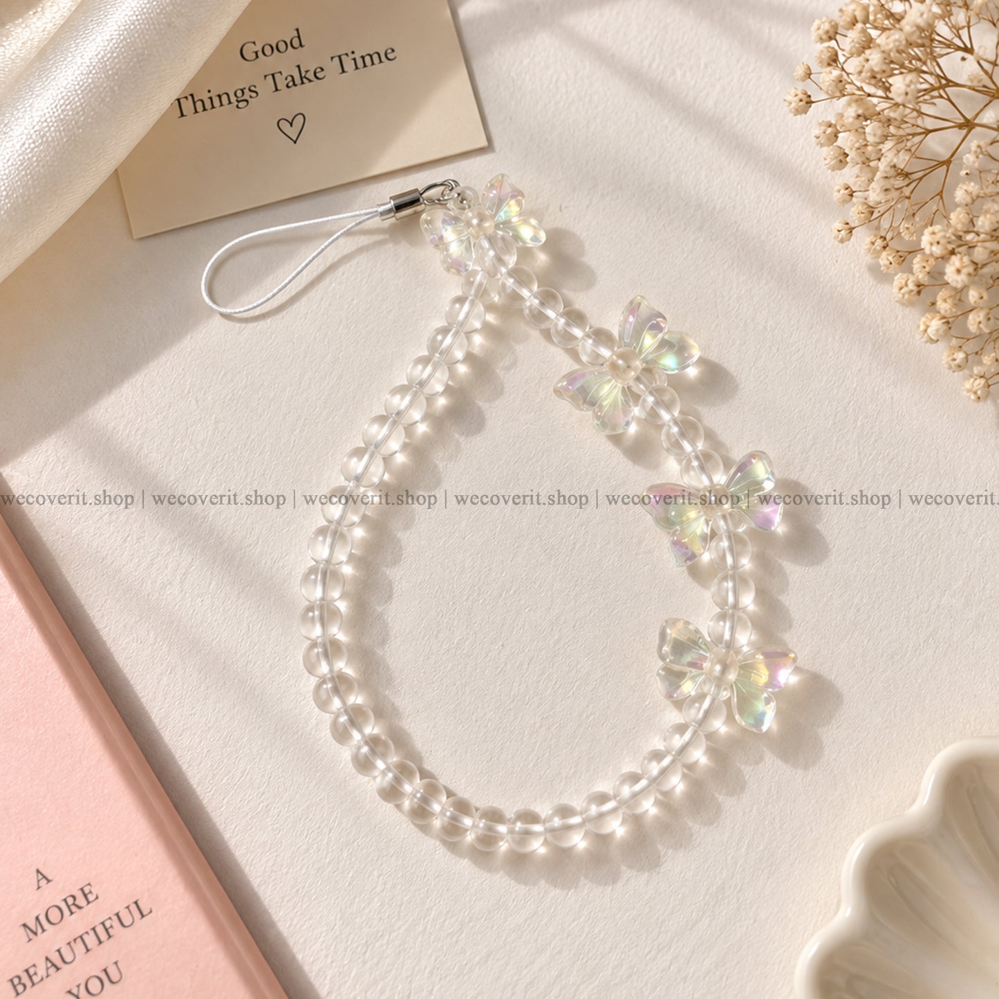 Crystal Wings Charm