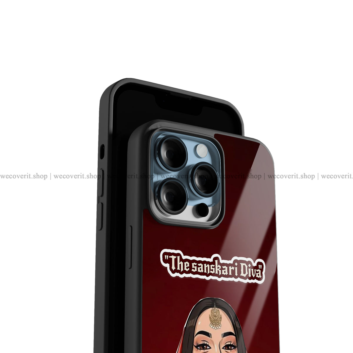 Sanskari Diva Premium Glossy Phone Cover