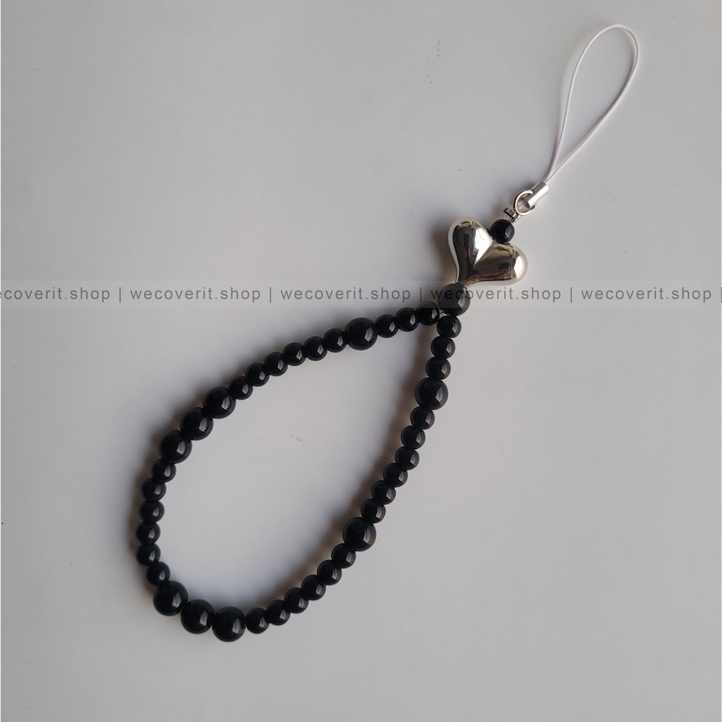 Black Pearl Mobile Charm