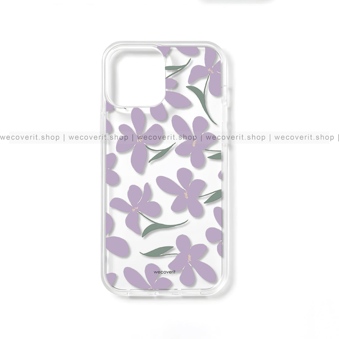 Blossoms Transparent Mobile Cover