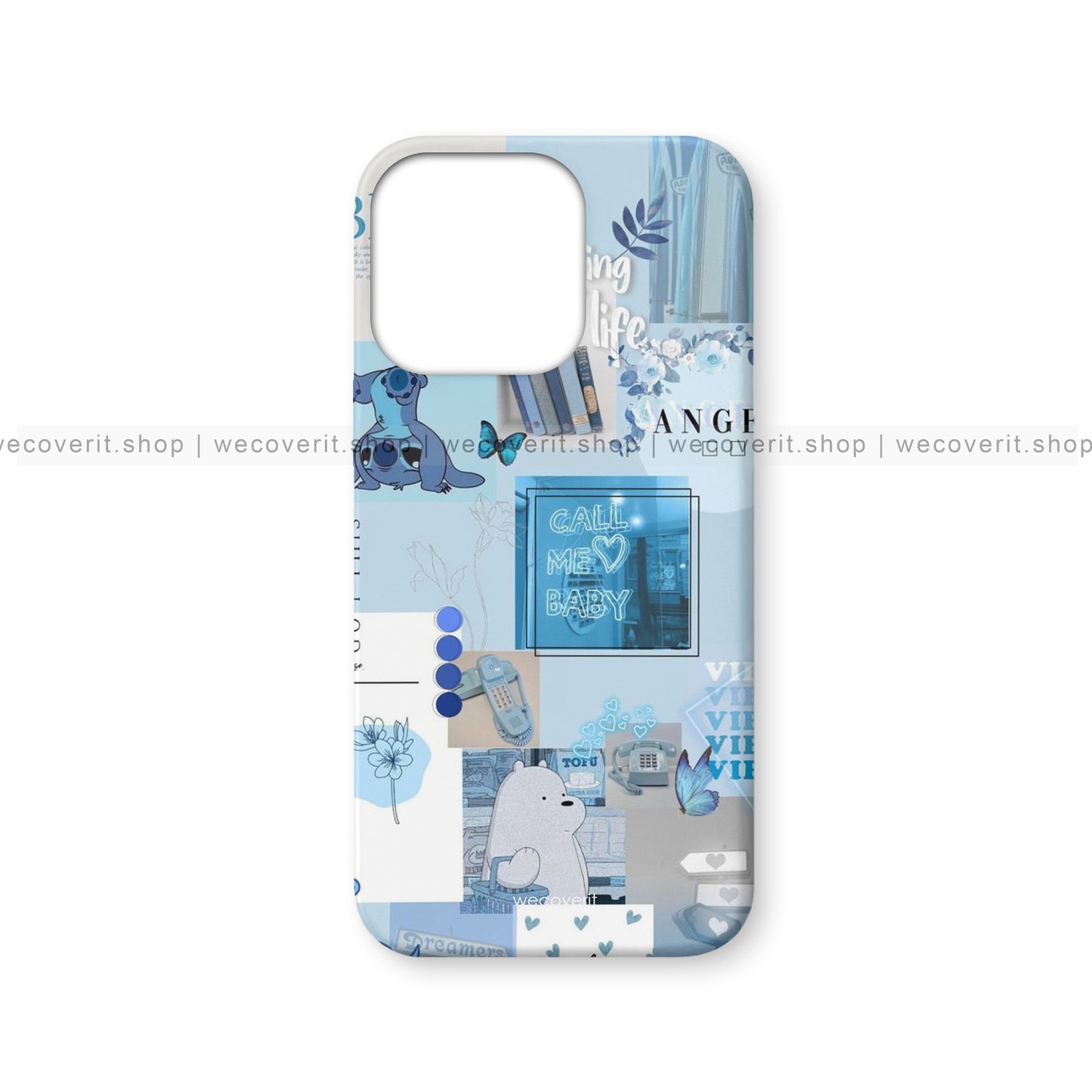 Blue Haze Aesthetic Mobile Cover