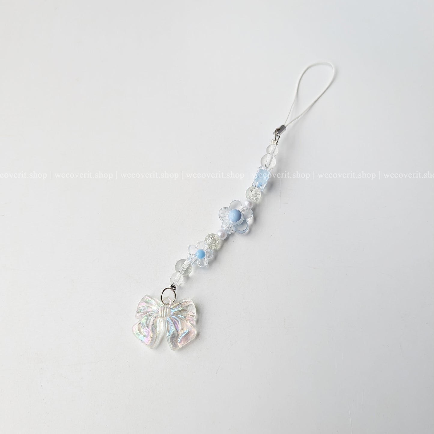 Blue Whisper Mobile Charm