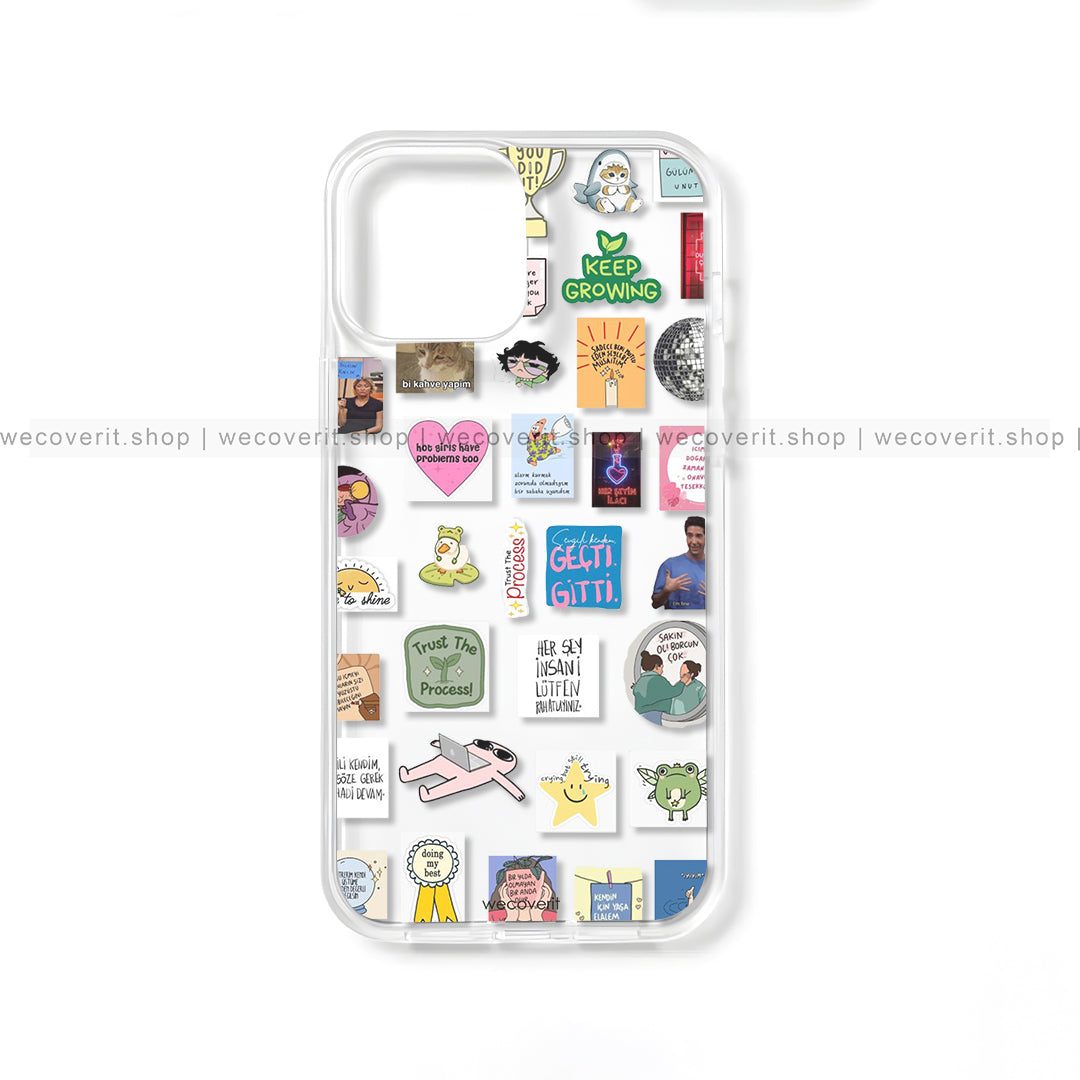Cinephile Transparent Mobile Cover
