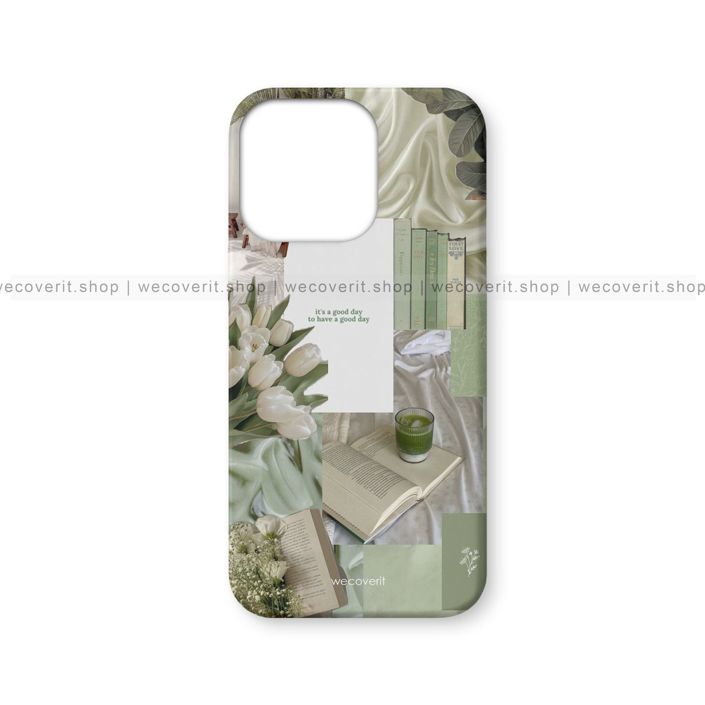 Olive Bloom Aesthetic Mobile Cover