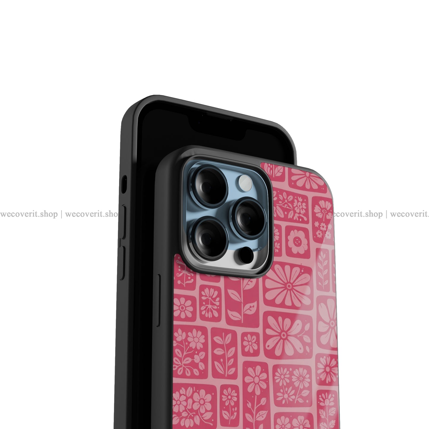 Rosy Meadow Premium Glossy Phone Cover