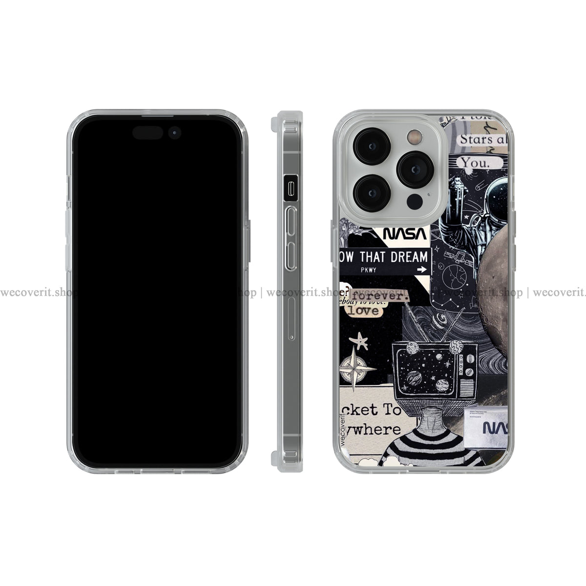 Sci-Fi Vibe Space Soft Mobile Cover