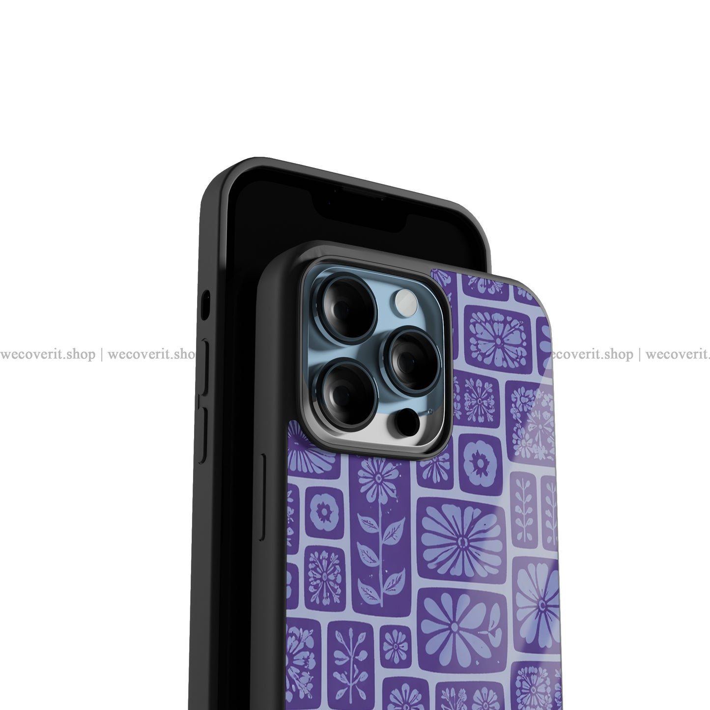 Twilight Blooms Premium Glossy Phone Cover