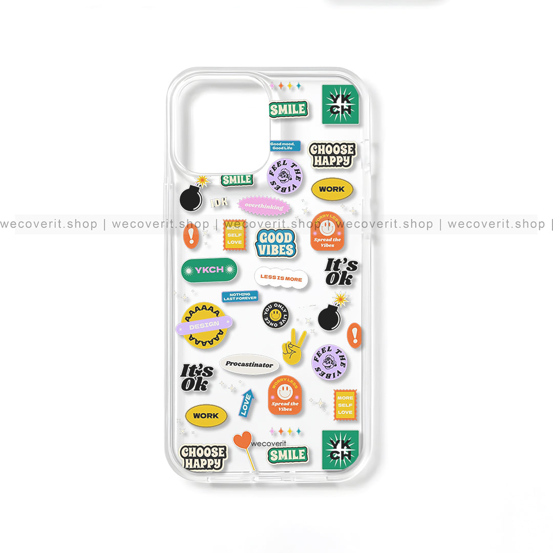 Vibe Match Transparent Mobile Cover