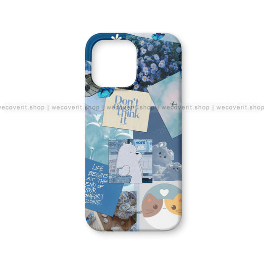 Aesthetic In Blue Mobile Cover