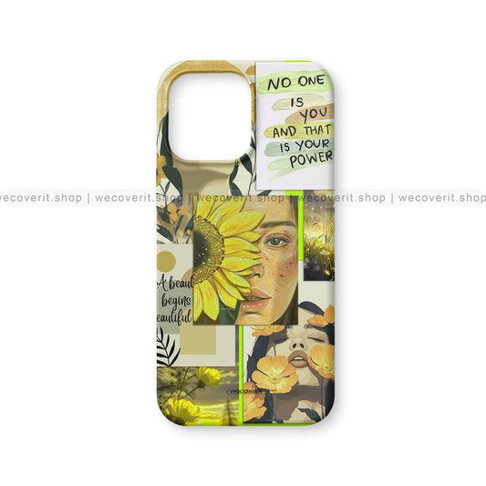 Aesthetic In Yellow Mobile Cover