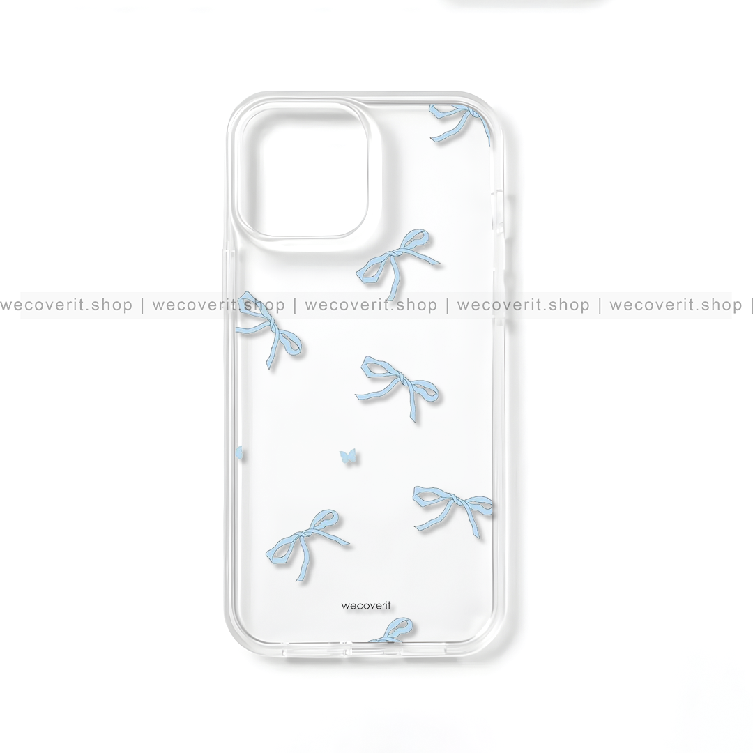 Minimalist Ribbon Transparent Mobile Cover