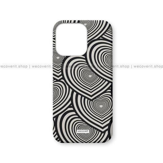 Abstract Heart Pattern Mobile Cover
