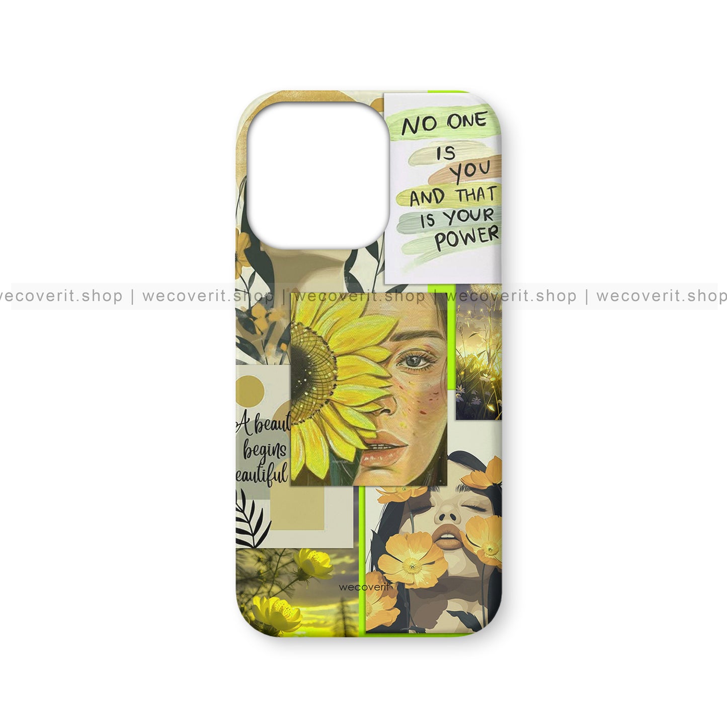 Aesthetic In Yellow Mobile Cover