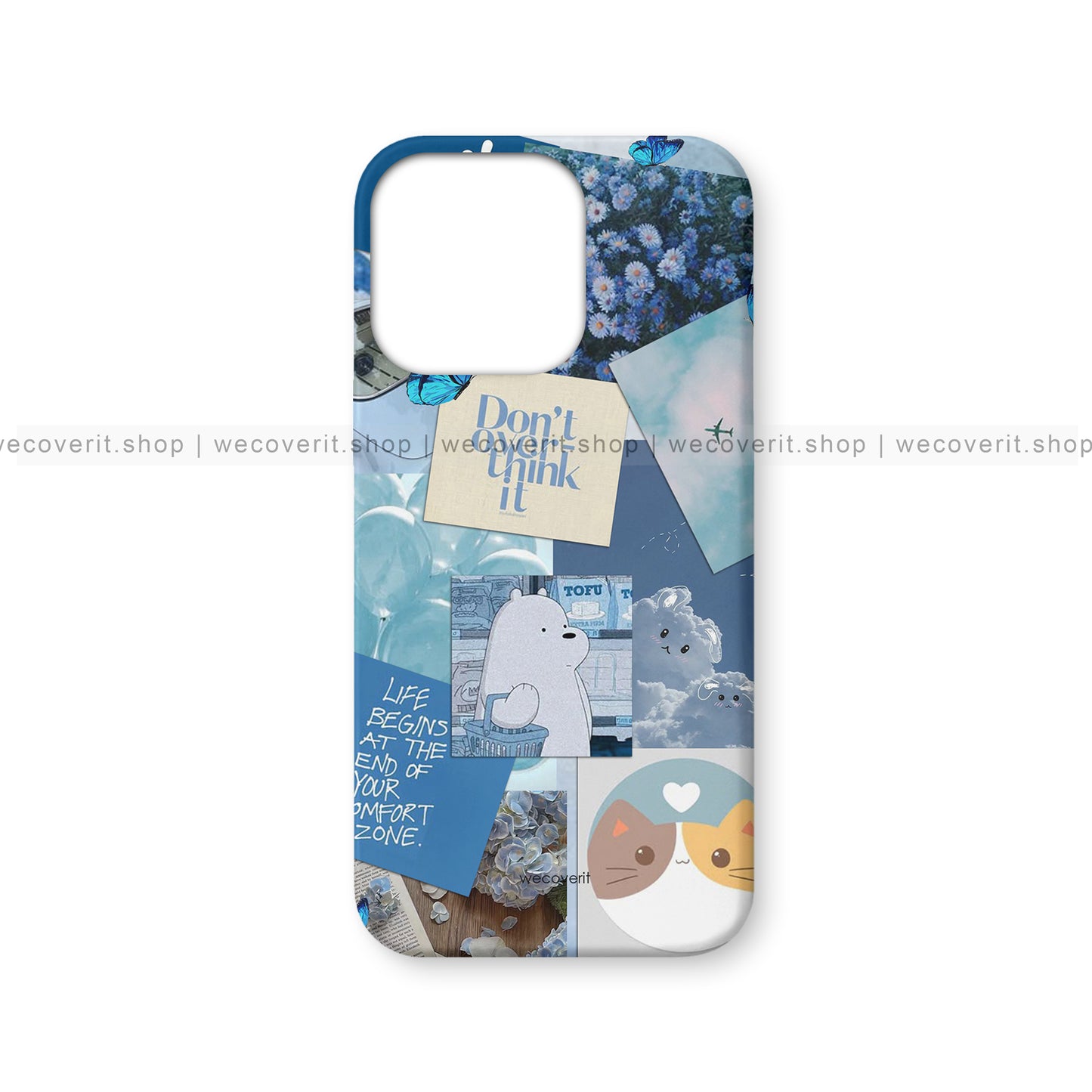 Aesthetic In Blue Mobile Cover