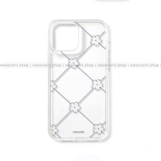 Flower Boxes Transparent Mobile Cover