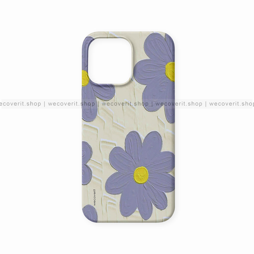 Pastel Purple Flowers Floral Mobile Cover