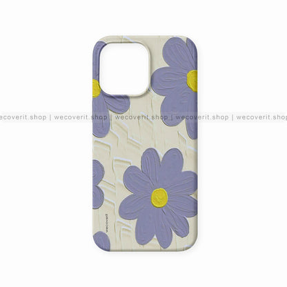 Pastel Purple Flowers Floral Mobile Cover