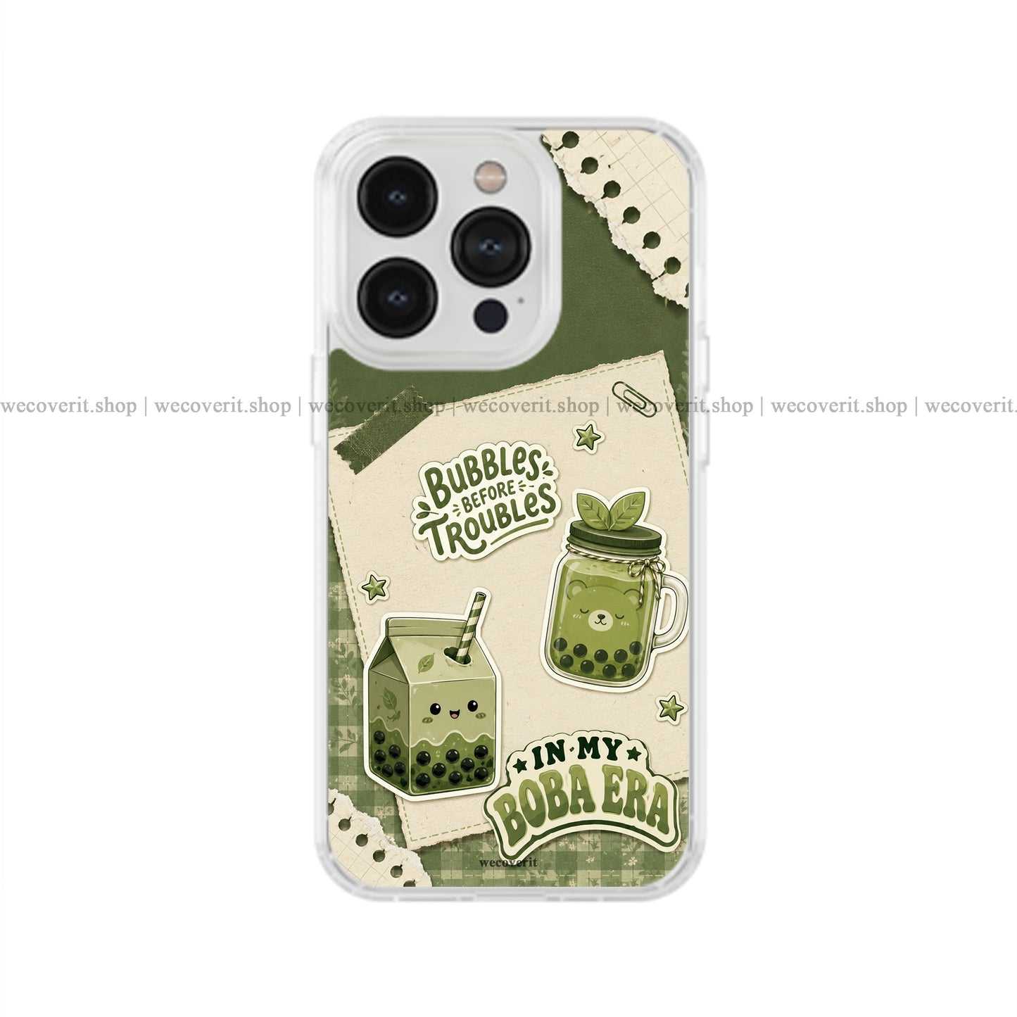Boba Scrapbook Soft Mobile Cover