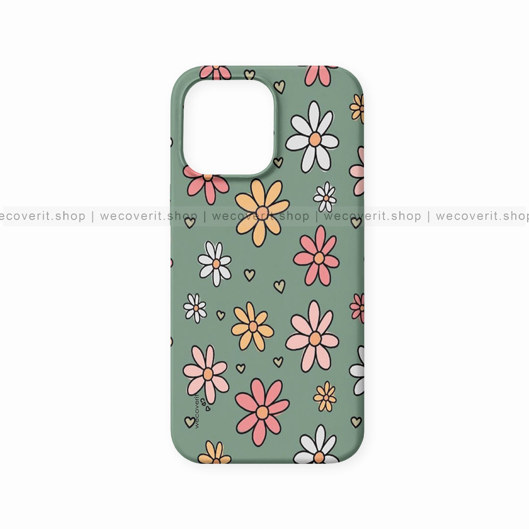 Flowers Pattern Floral Mobile Cover