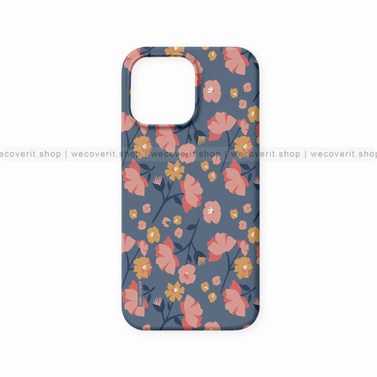 Blooming Rose Pattern Floral Mobile Cover