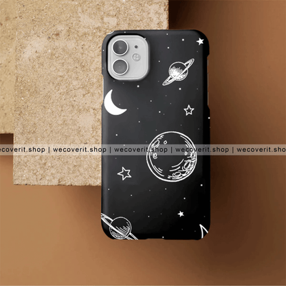 Planets Pattern Space Cover