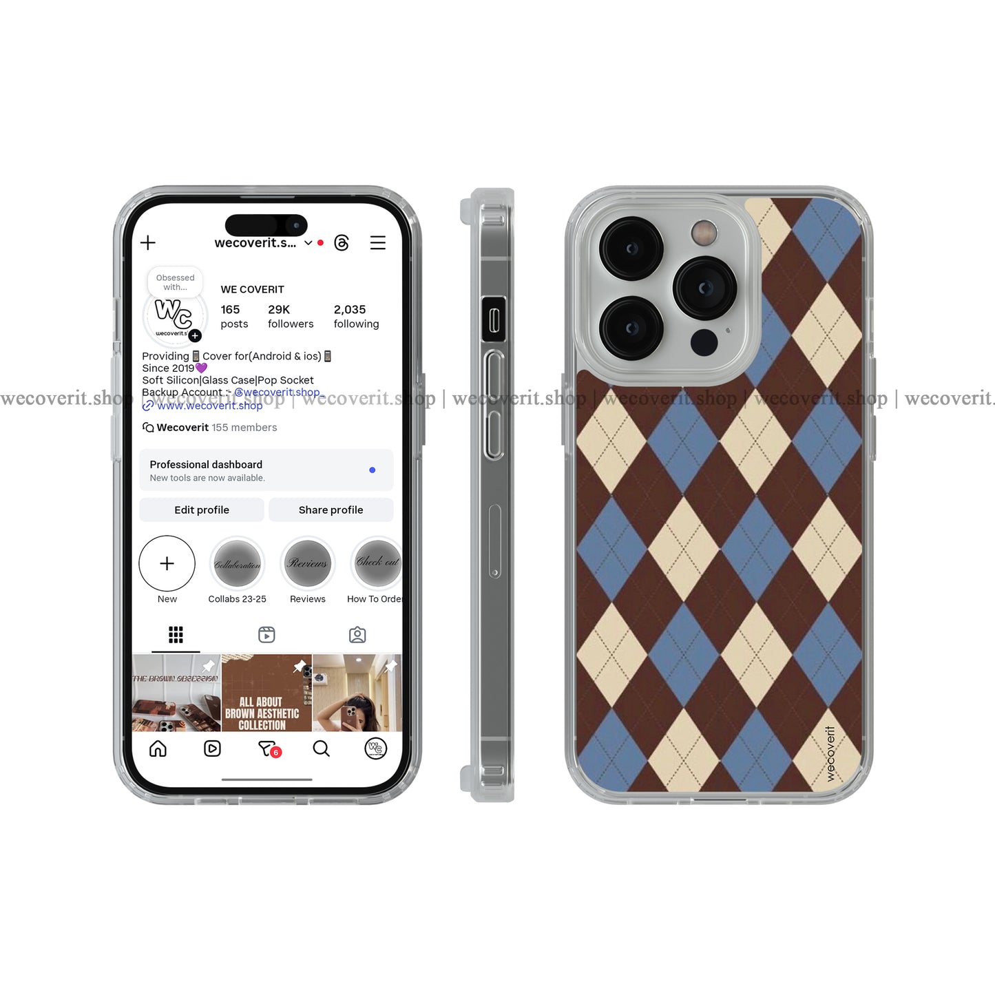 Chocolate Diamond Aesthetic Soft Cover