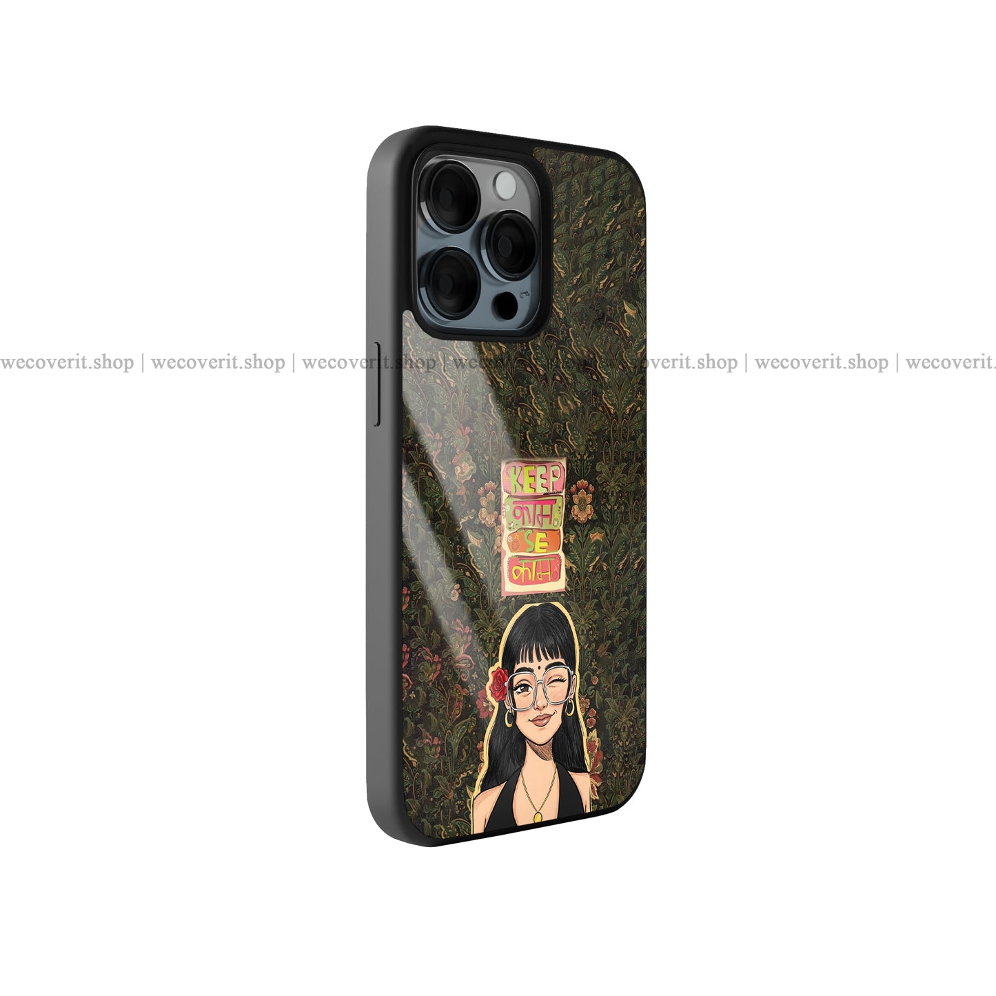 Retro Desi Premium Glossy Phone Cover