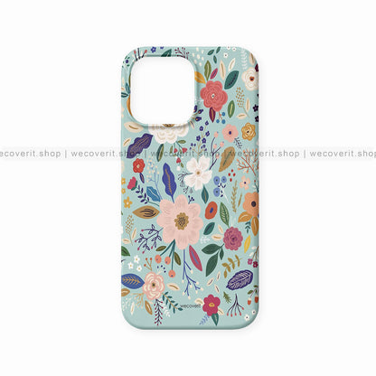 Decorative Flowers Floral Mobile Cover