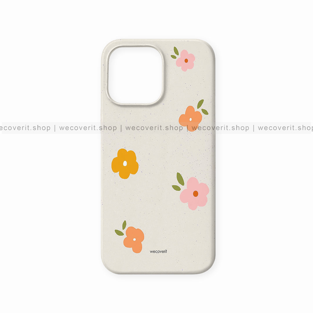 Vector Pastel Flowers Floral Mobile Cover