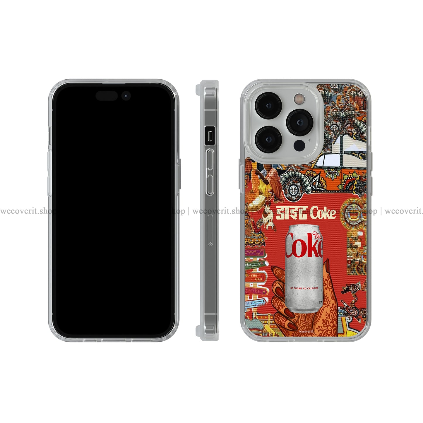 Spill the Coke Soft Mobile Cover
