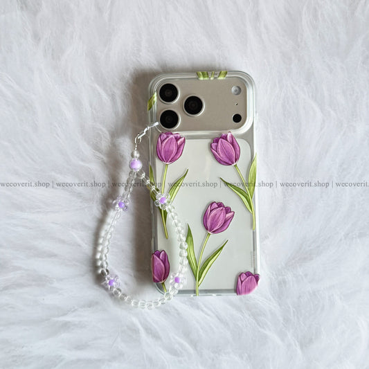 Lavender Tulip with Charm Cover