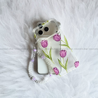 Lavender Tulip with Charm Cover