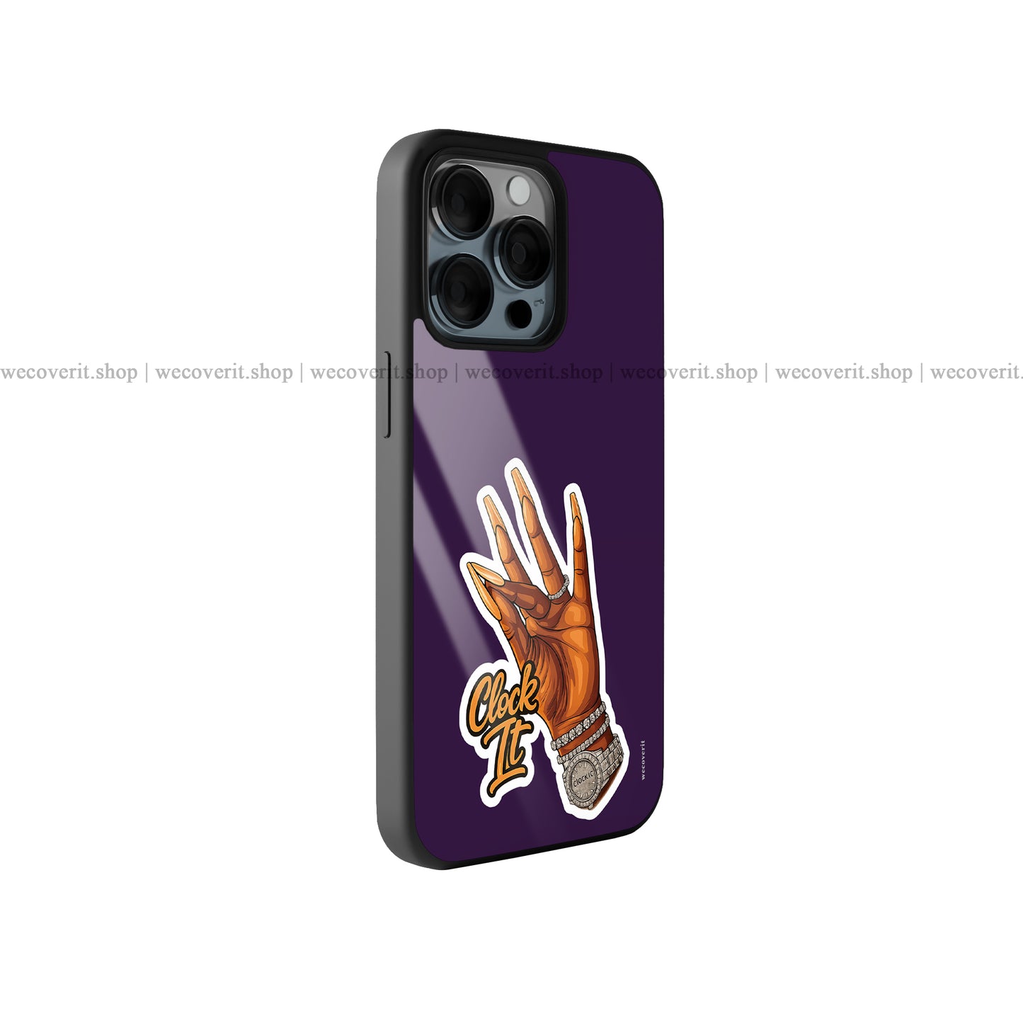 Clock It Premium Glossy Phone Cover