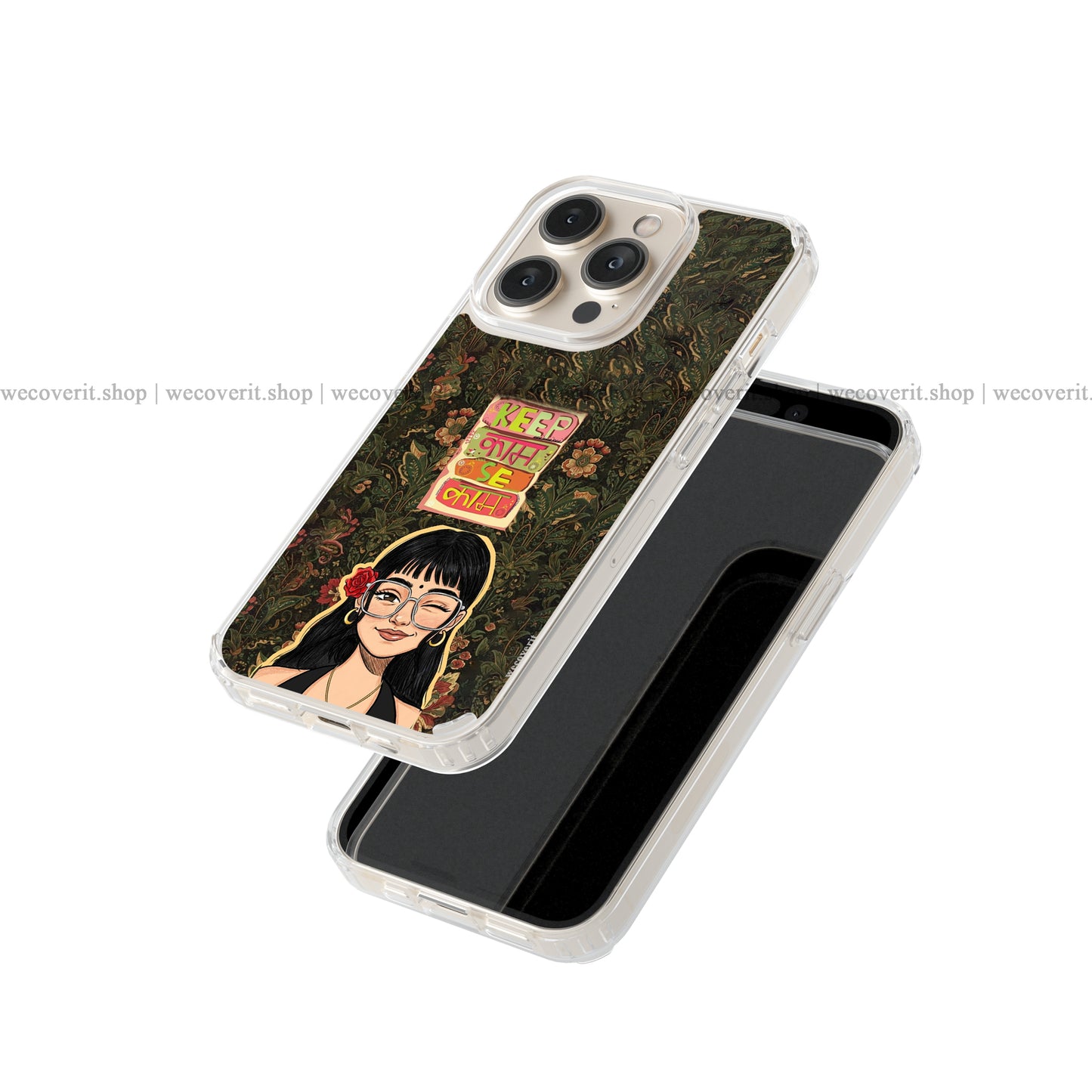 Retro Desi Soft Mobile Cover