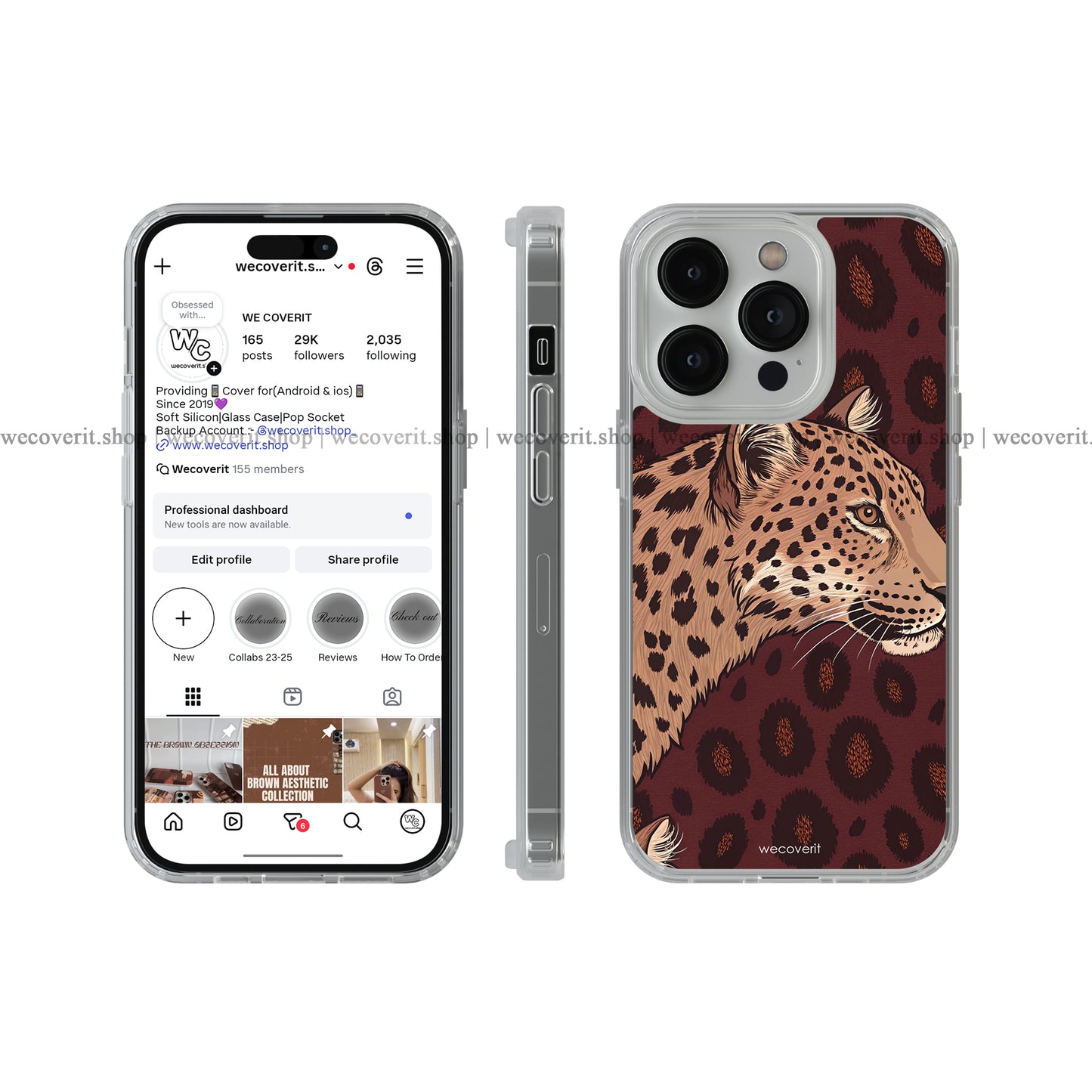 Royal Leopard Aesthetic Soft Cover