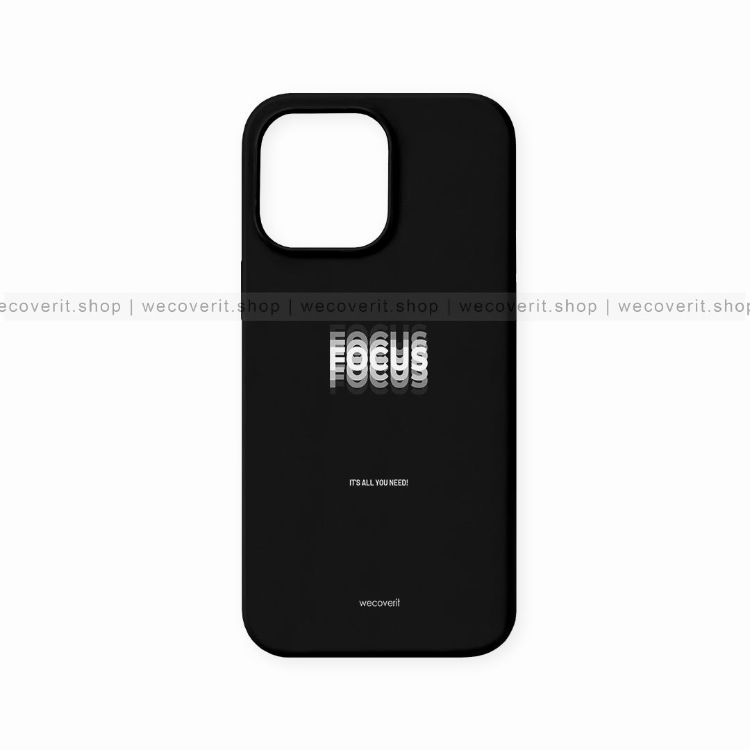 Focus Aesthetic Quotes Mobile Cover