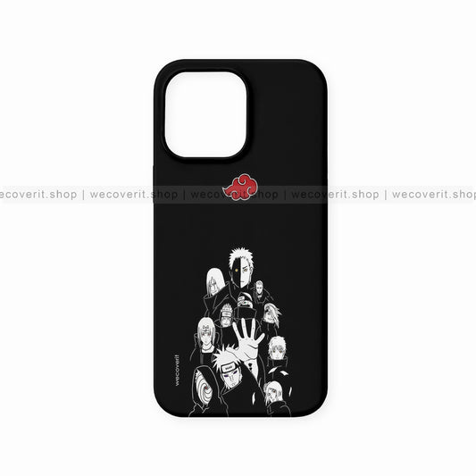 Akatsuki Members Naruto Mobile Cover