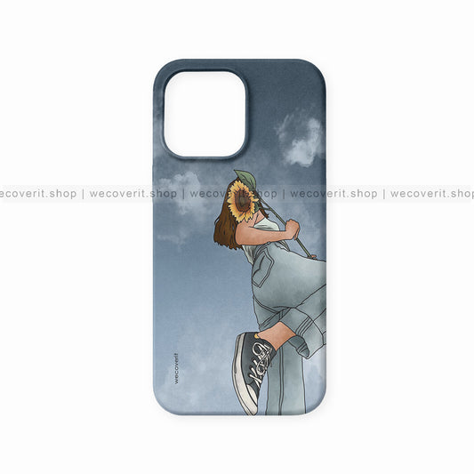 Independent Girl Illustration Mobile Cover