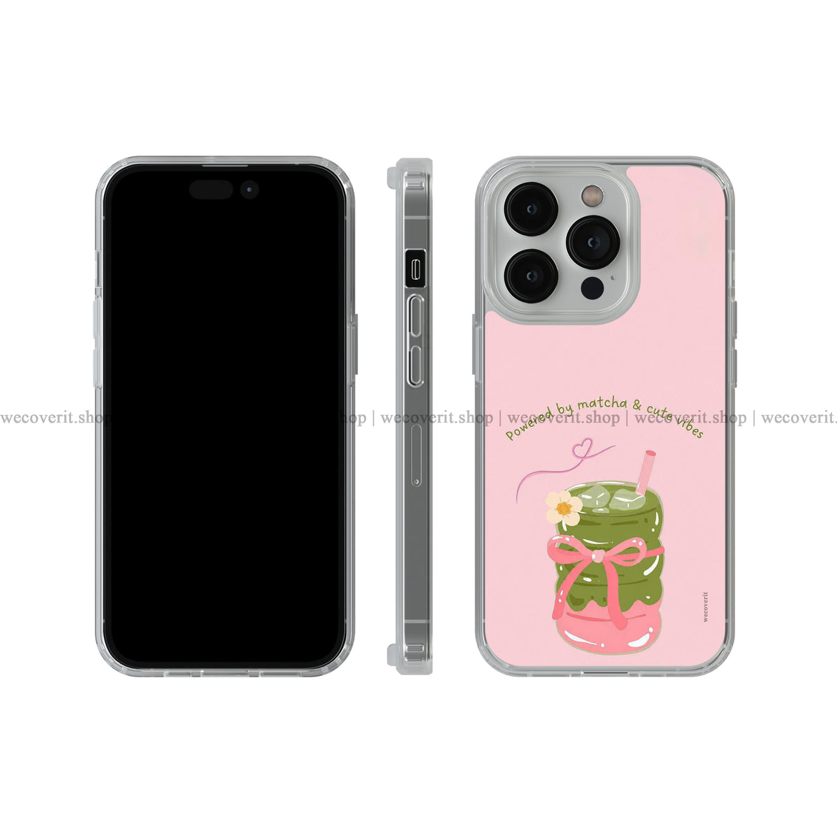 Matcha Vibes Soft Mobile Cover
