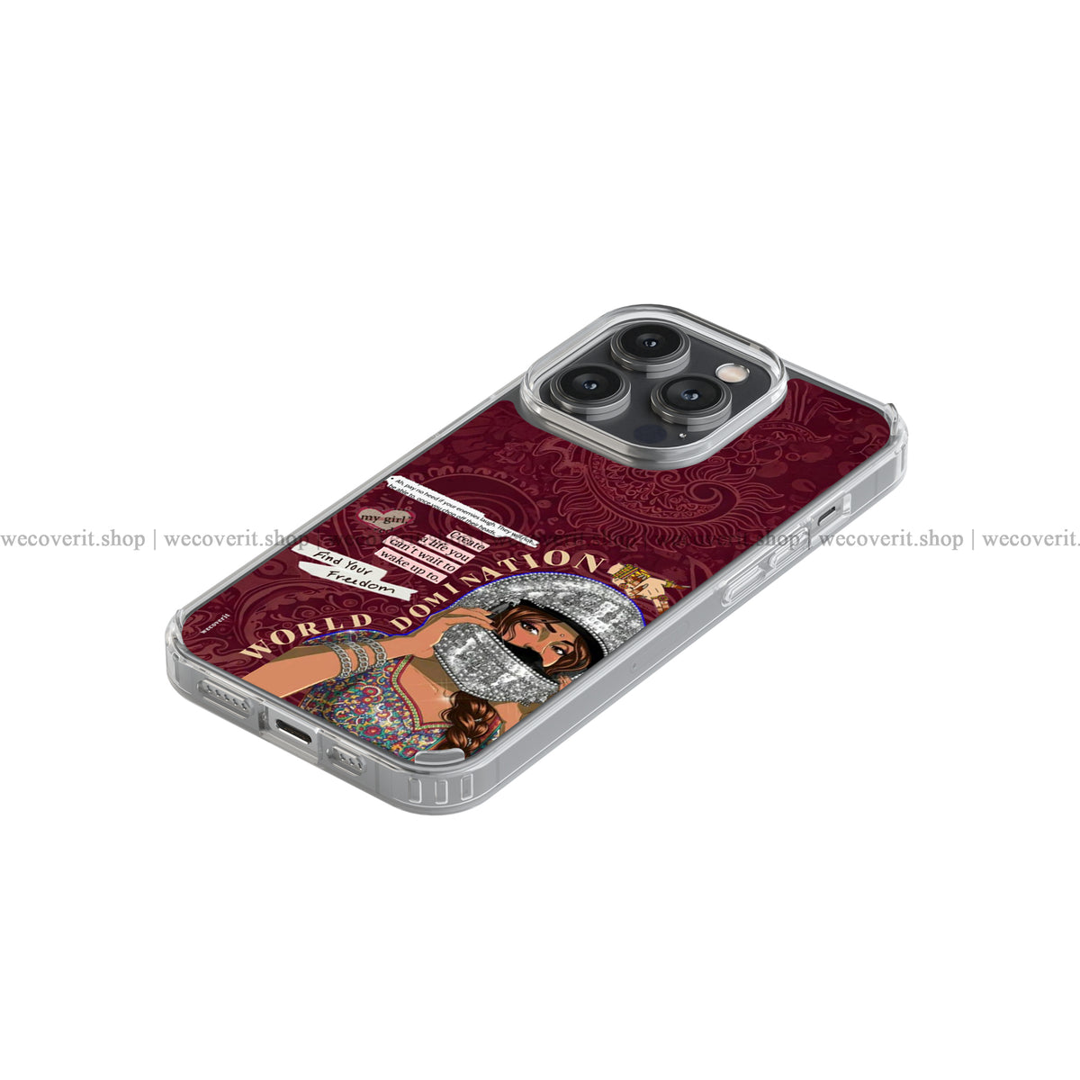 World Domination Soft Mobile Cover