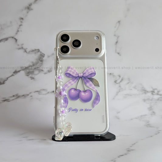 Lavender Cherry with Charm Cover
